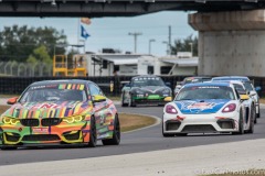 Team ACP - Tangerine Associates in the 2018 BMW M4GT4 at the 2022 World Racing League 8+8 Hour Enduro on October 29, 2022