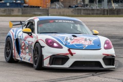 Team W2W Racing in the 2019 Porsche 718 GT4 Clubsport Competition at the 2022 World Racing League 8+8 Hour Enduro on October 29, 2022